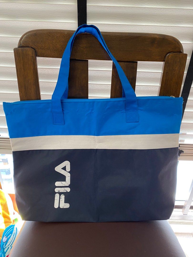 Fila zipped tote bag