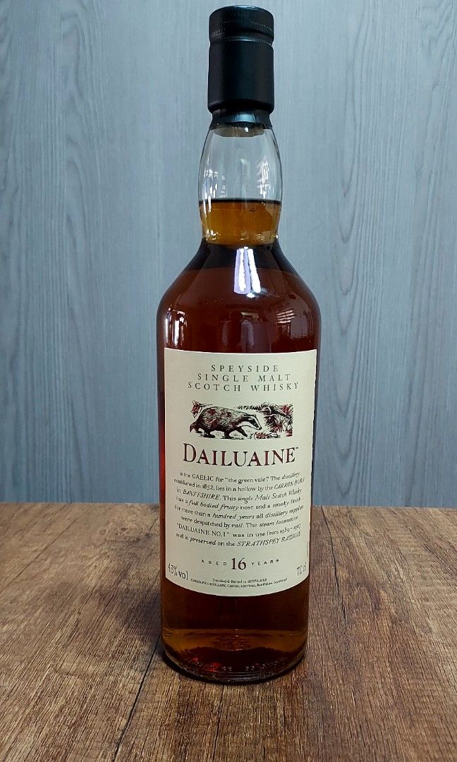 Flora & fauna Dailuaine 16 Years Old Single Malt Scotch Whisky