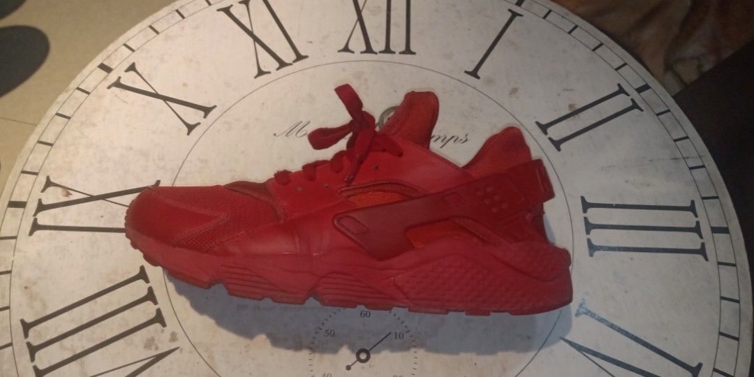 For sale Nike Huarache Triple Red Men s Fashion Footwear