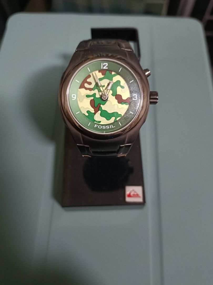 Mens fossil watch big tic outlet