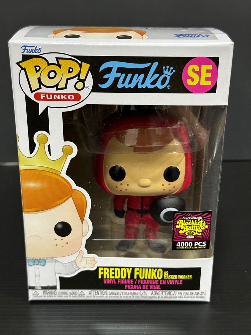 Freddy Funko as Player 456 (Squid Game) SE - Blacklight Battle /2000 M