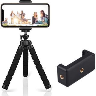 [Free Delivery] Mini Tripod Stand Multipurpose Portable Adjustable Flexible Bendable Legs for Mobile Smart Phone Handphone iPhone Android Phones (Ready stock is available in Singapore)