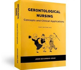 Gerontological Nursing First Edition 2021 by Quiambao-Udan