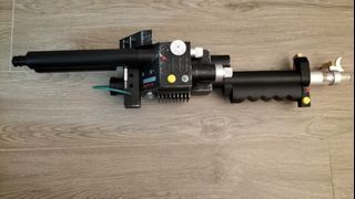 Ghostbusters Life Sized Neutrona Wand Shell from Spirit Halloween Life Sized Proton Pack SHELL ONLY NO ELECTRONICS UNUSED SOLD AS IS