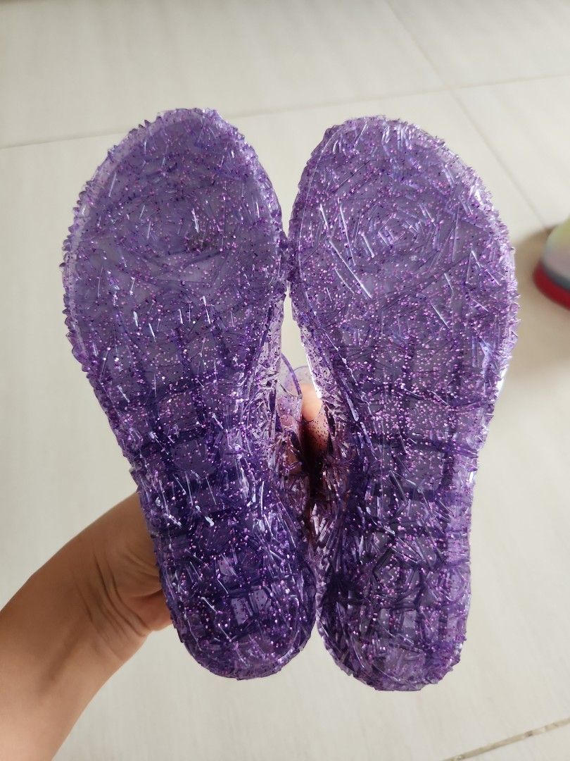 Purple jelly best sale shoes