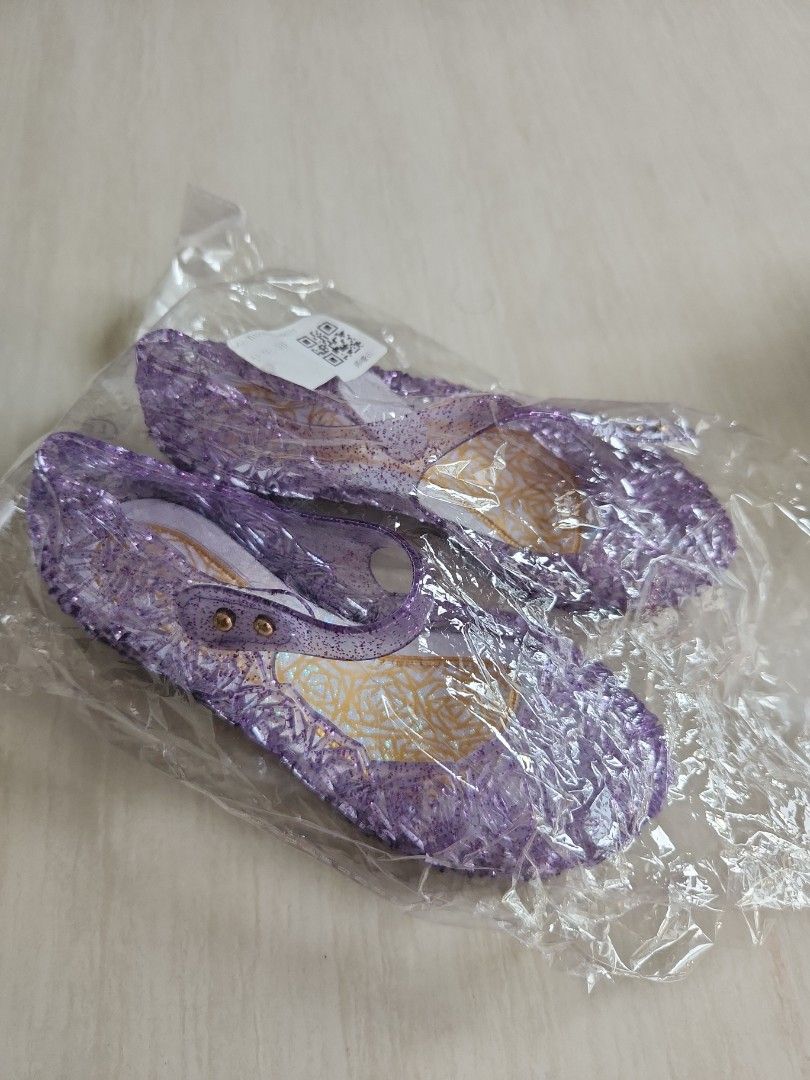 Girls Jelly Shoes purple very pretty Babies Kids Babies