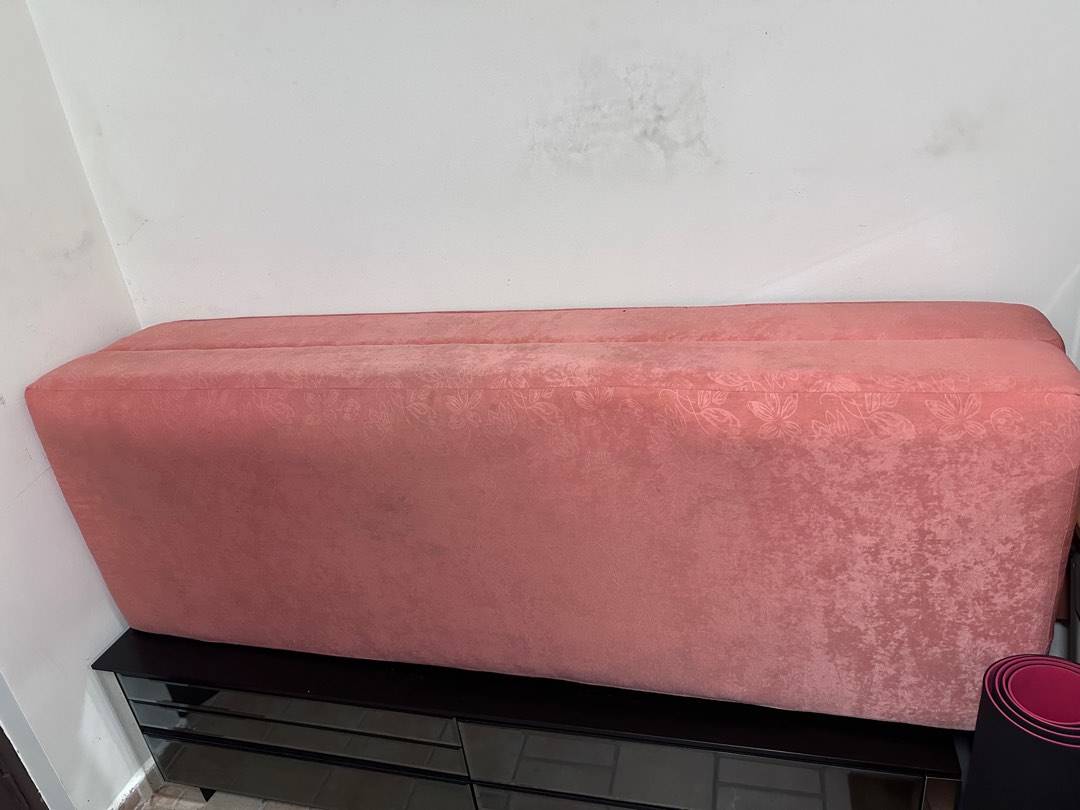 Give away foldable sofa bed, Furniture & Home Living, Furniture, Sofas