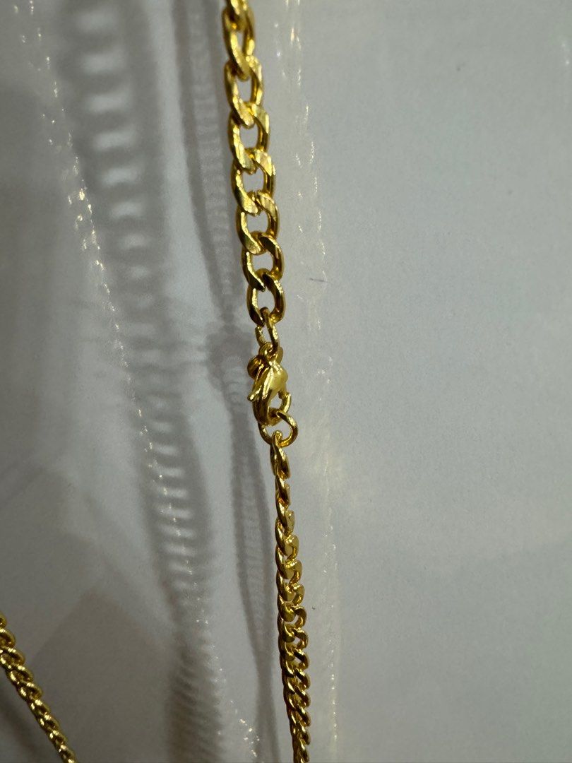 Gold plated shop chain near me