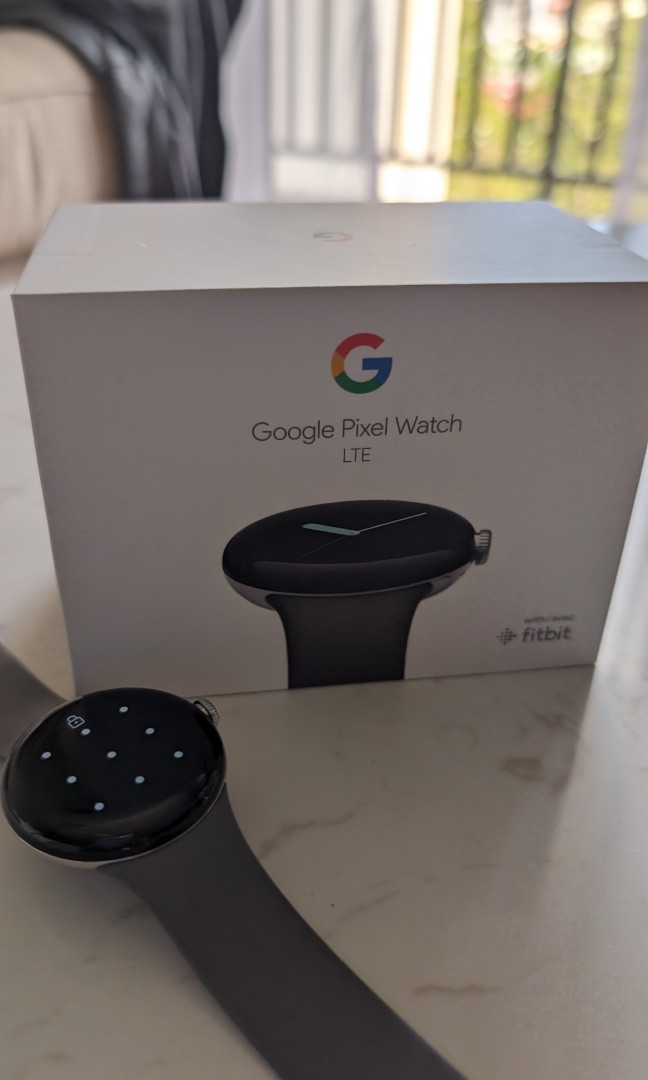 Google Pixel Watch 1 LTE版二手, 手機及配件, 智慧穿戴裝置及智慧