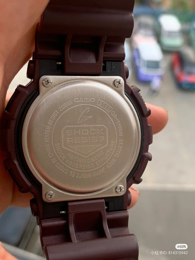 G Shock GN 110NM special limited red Men s Fashion Watches