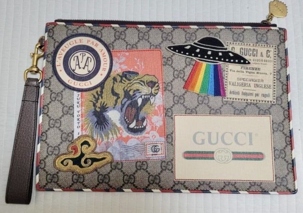 Mens gucci hotsell pouch bag