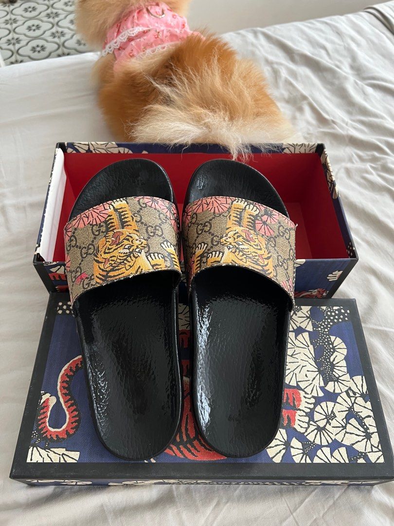 Gucci slides Women s Fashion Footwear Slippers and slides on