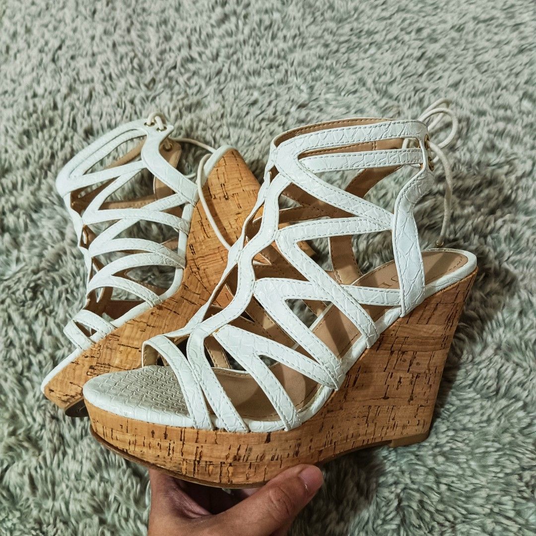 Guess huyana wedge sandal new arrivals
