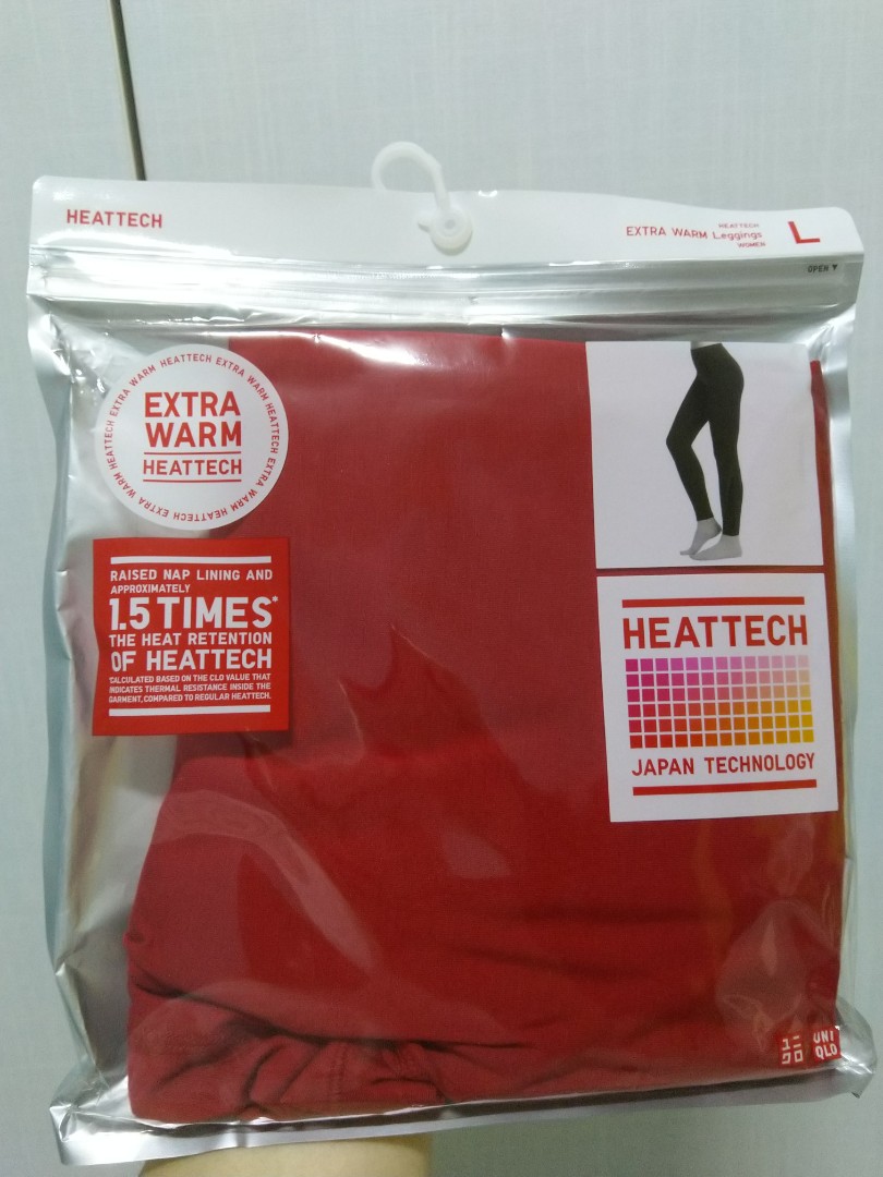 Heattech Extra Warm Leggings (L), Women's Fashion, Bottoms, Jeans & Leggings  on Carousell