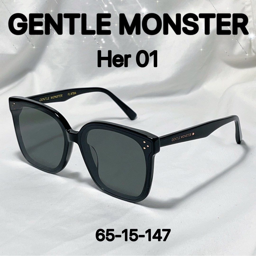Ready Stock / Full Set) Gentle Monster Her 01 – Oversized Square