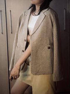 herringbone detailed blazer 人字紋西裝褸 外套64226813903363110