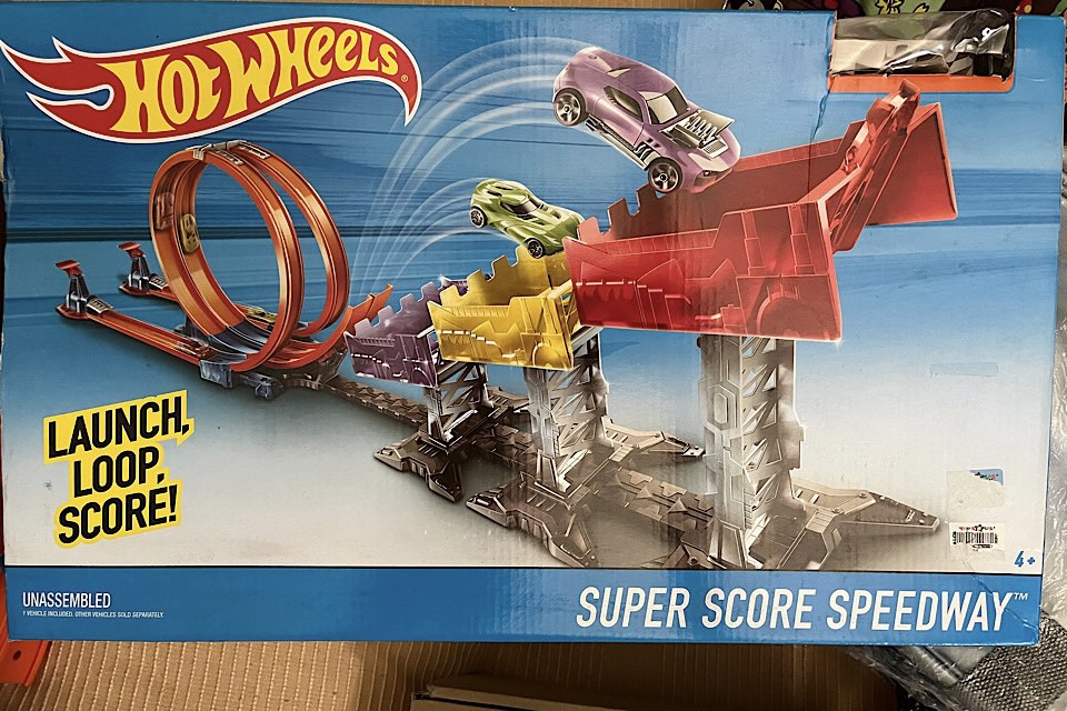 Hotwheels super score speedway Hobbies Toys Toys Games on
