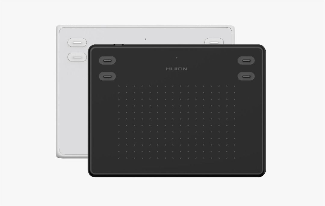 Huion Inspiroy RTE-100 Drawing Tablet Battery-Free with 4 Levels ...