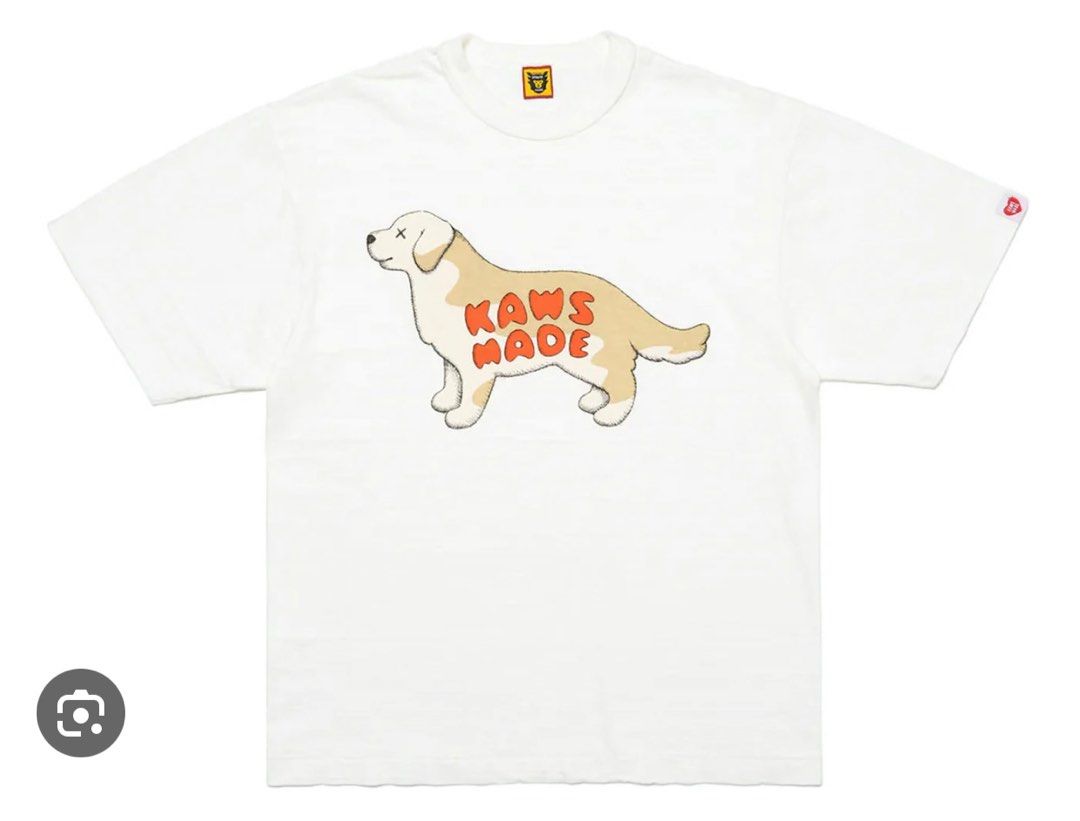Human Made KAWS MADE GRAPHIC T-SHIRT, 男裝, 上身及套裝, T-shirt