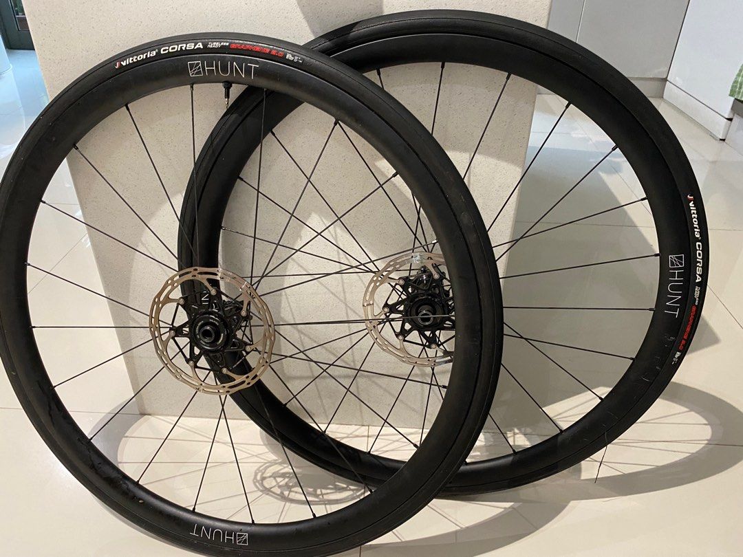 Hunt 30 carbon aero disc wheelset best sale