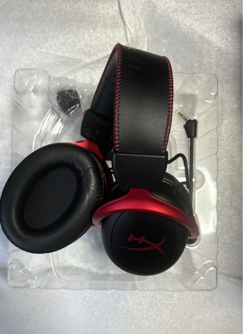 HyperX Cloud II Wireless - Gaming Headset (Black-Red)