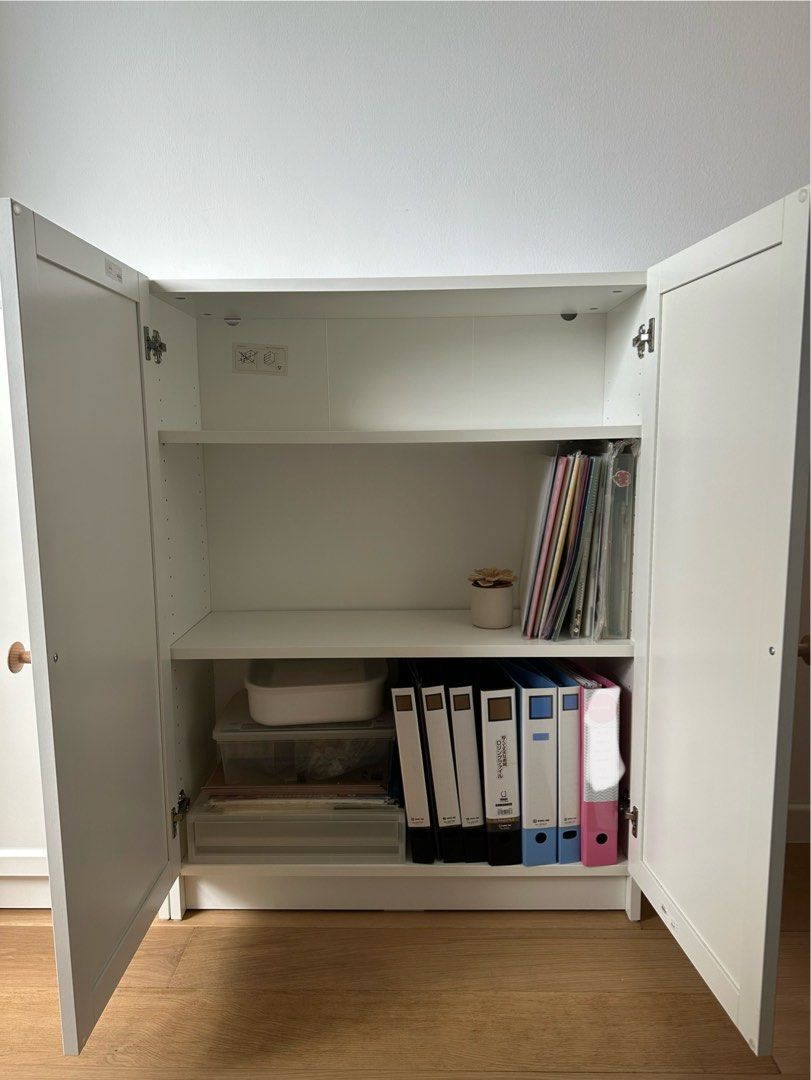 IKEA Billy Bookcase (wooden door knob), Furniture & Home Living