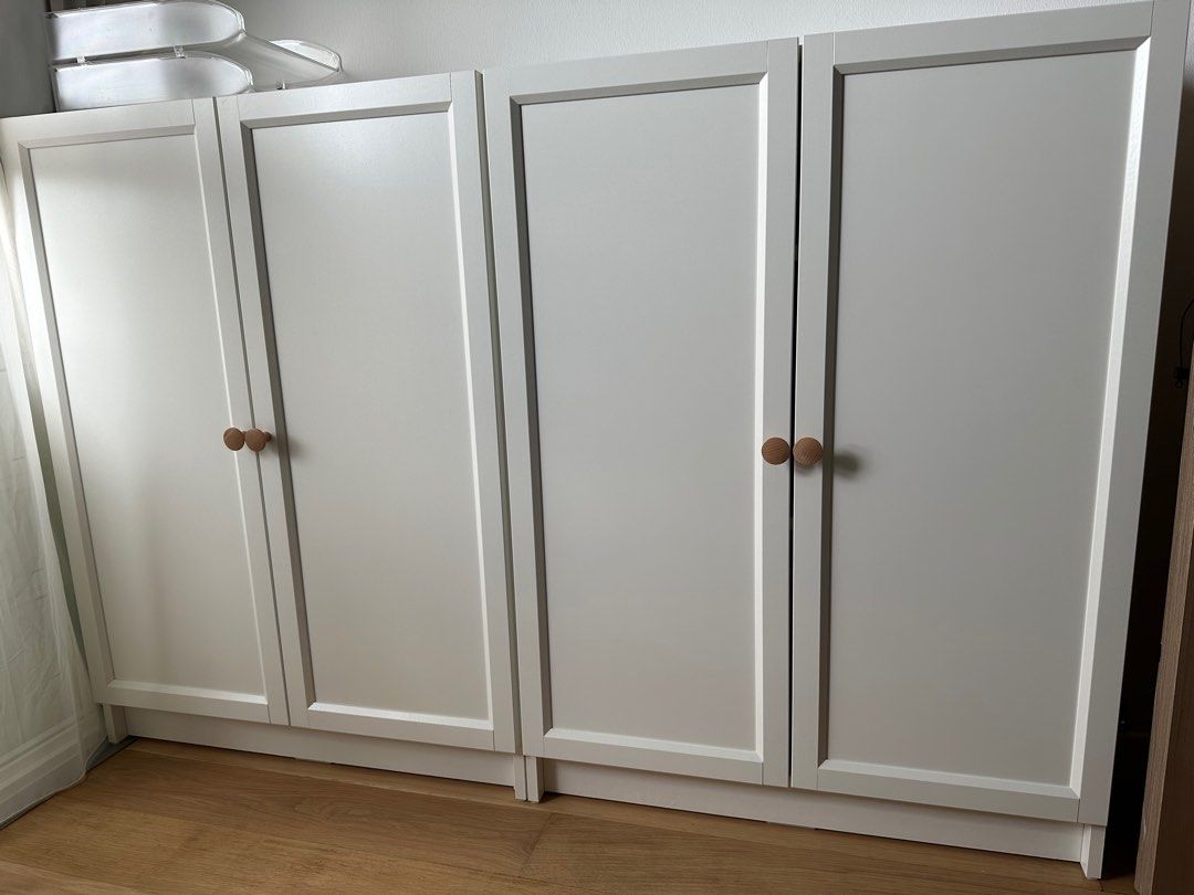 IKEA Billy Bookcase (wooden door knob), Furniture & Home Living