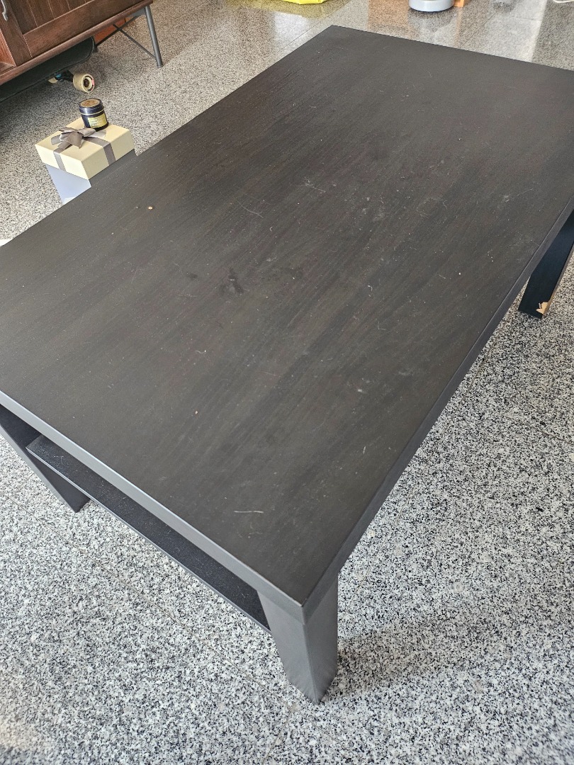 IKEA Black Coffee Table, Furniture & Home Living, Furniture, Tables