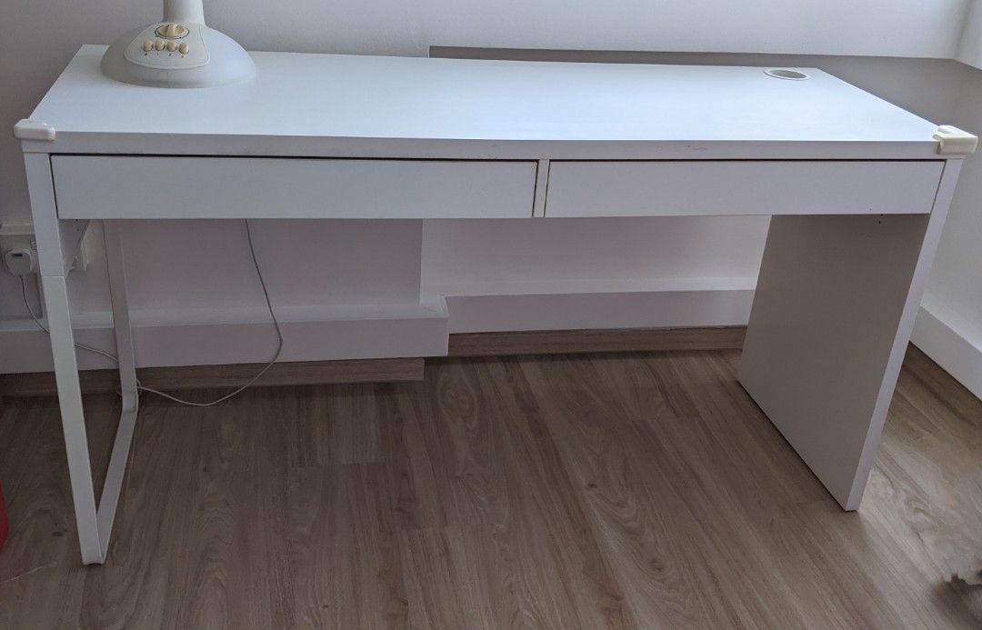 Micke desk white online 142x50 cm