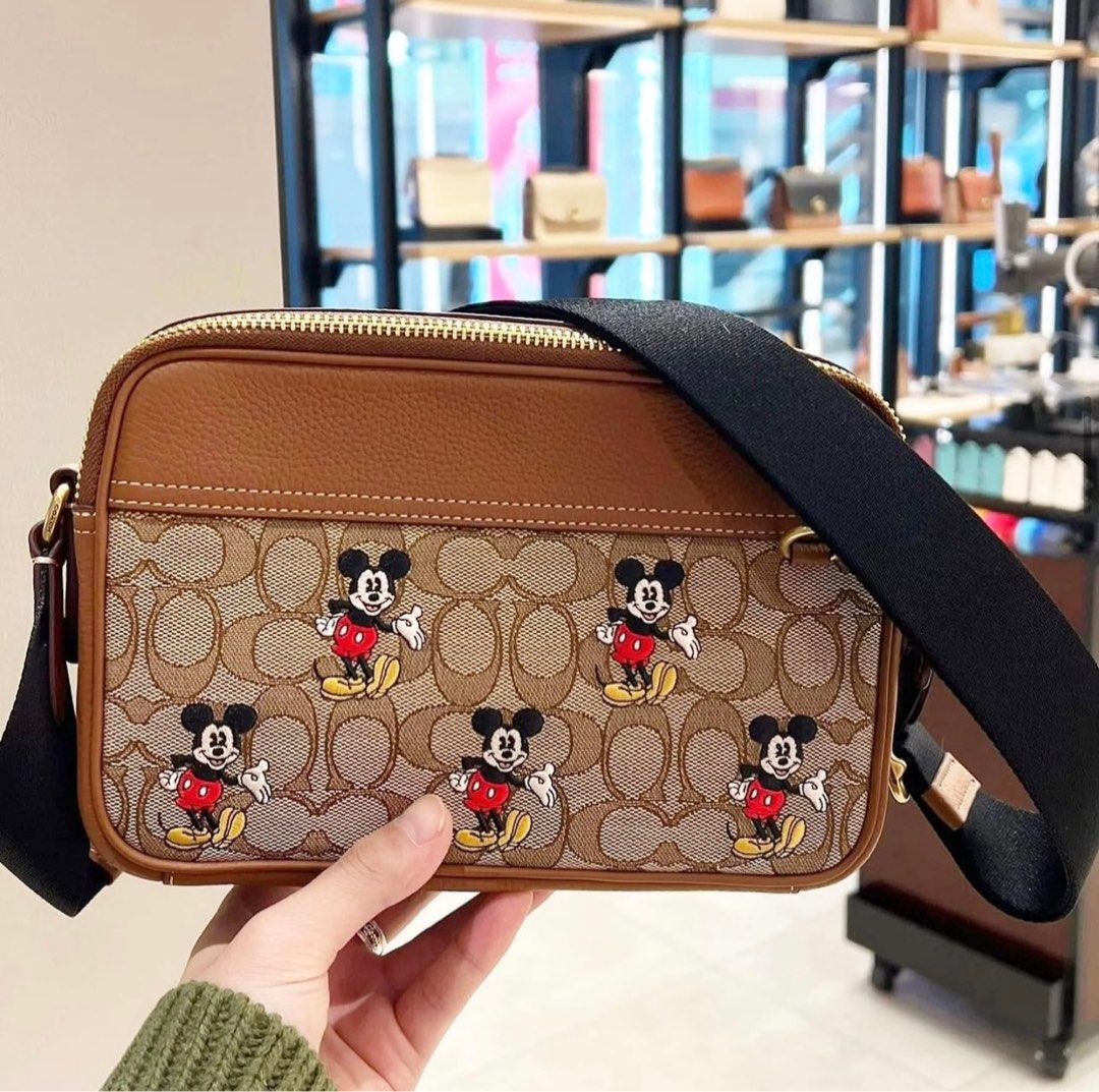 Coach mickey hot sale sling bag