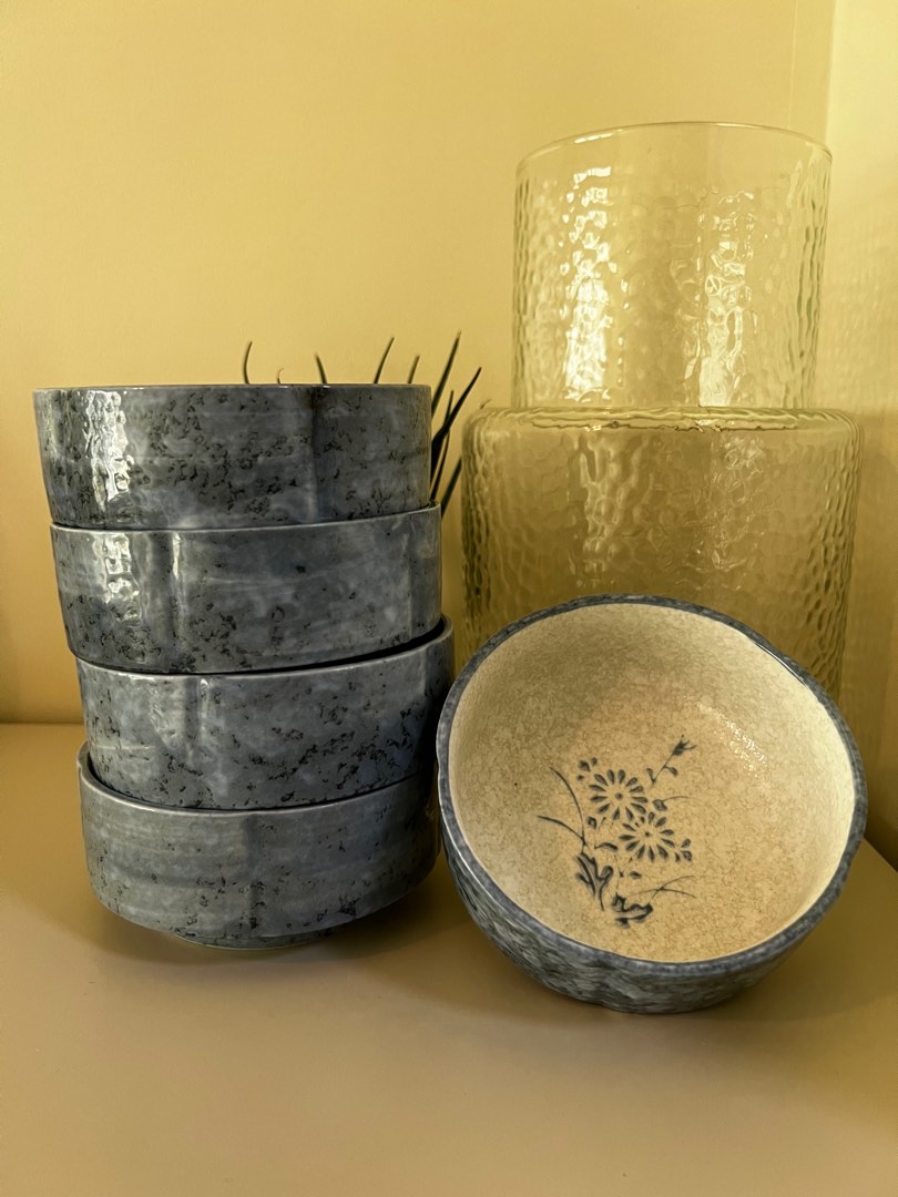 Japanese Rice and Soup Bowls, Furniture & Home Living, Kitchenware