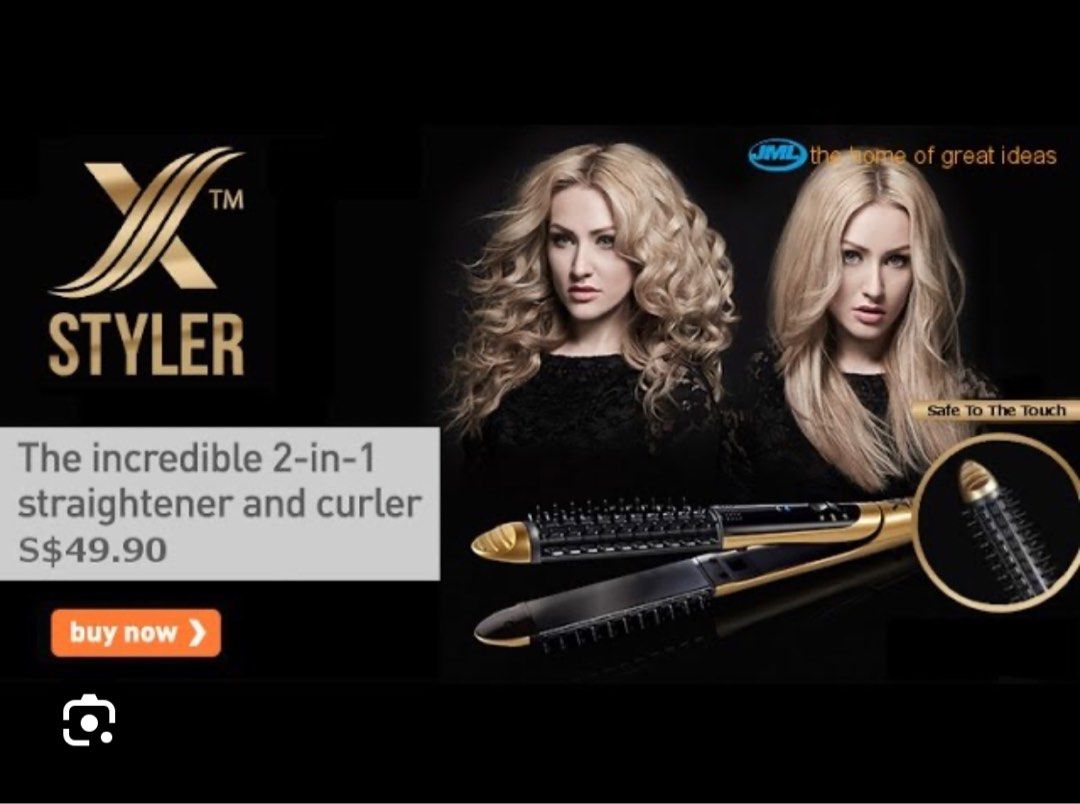 Jml 3 in 1 hair straightener professional discount