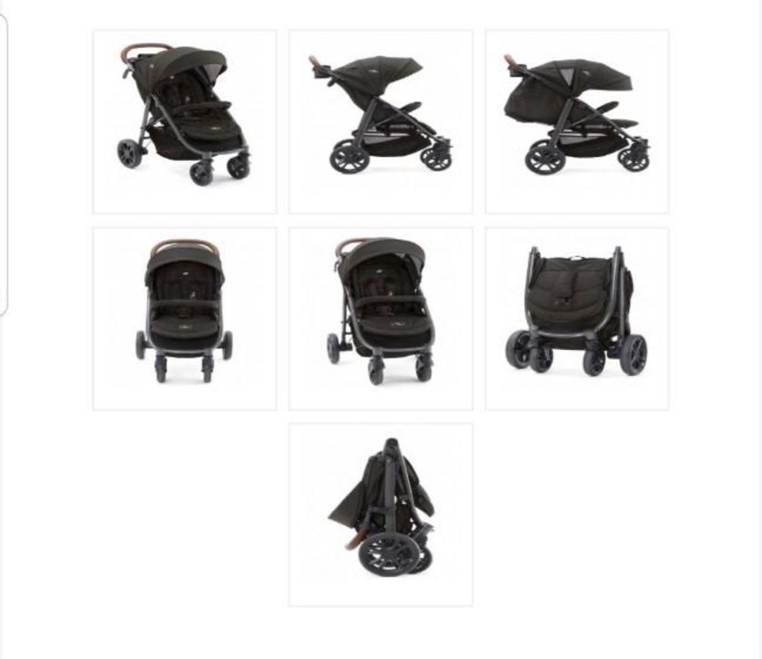 Joie litetrax 4 flex signature stroller Babies Kids Going Out