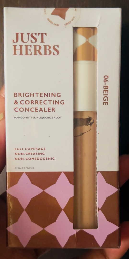 Just herbs organic concealer, Beauty & Personal Care, Face, Makeup on