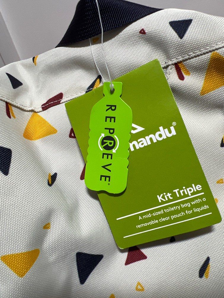 Kathmandu Kit Triple Hanging Toiletry Bag, Furniture & Home Living ...