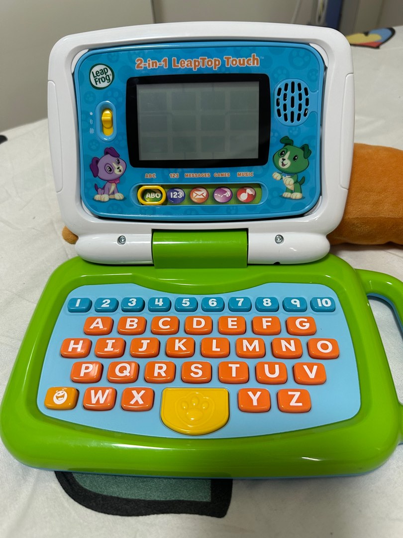 LeapFrog 2in1 LeapTop Touch, Hobbies & Toys, Toys & Games on Carousell