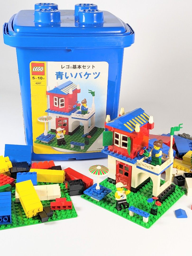 Lego blue bucket store