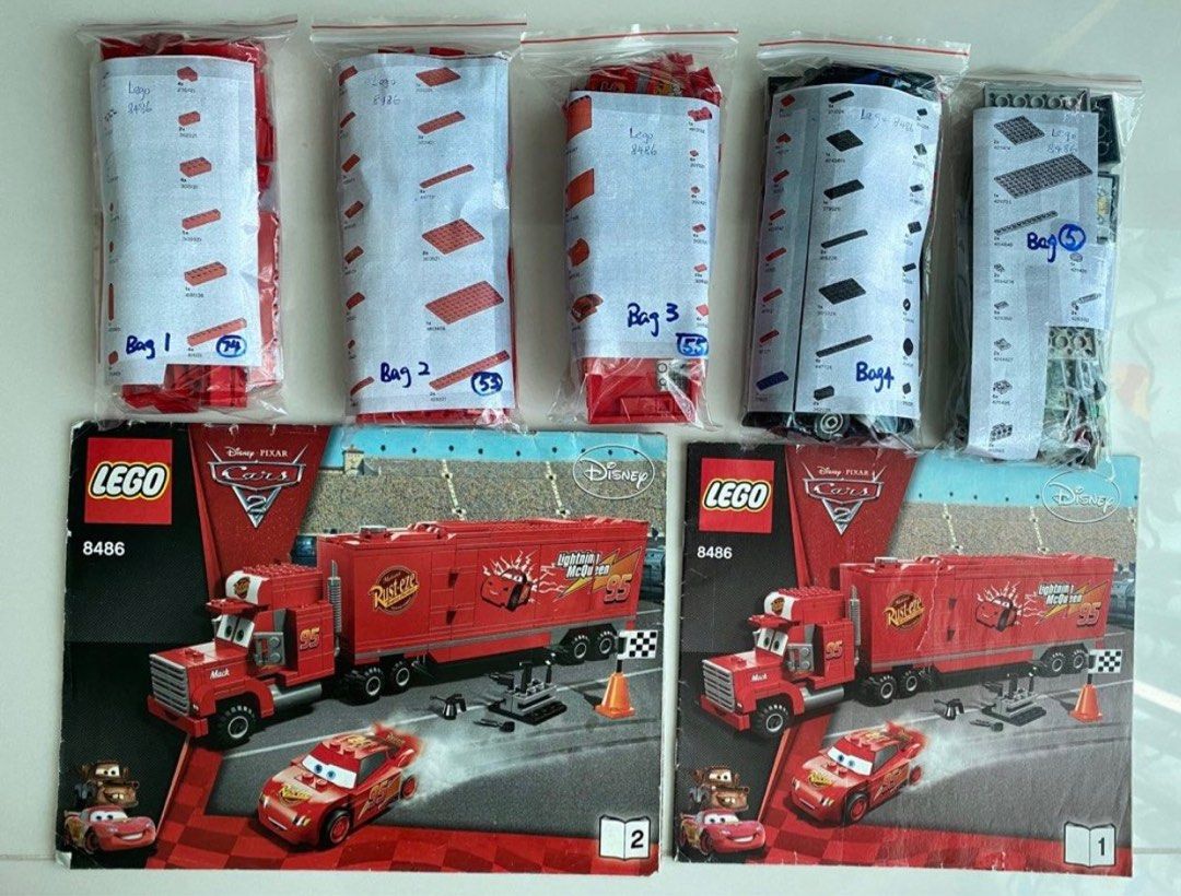 Lego cars 2 mack's team truck 2025