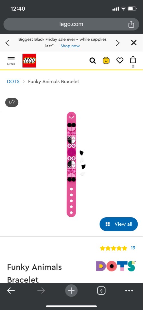Lego Dots Funky Animal Bracelet and Extra Dots Set Hobbies Toys Toys Games on Carousell