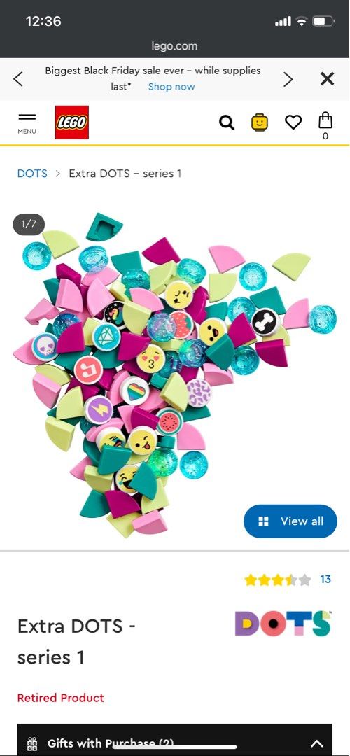 Lego dots sale top