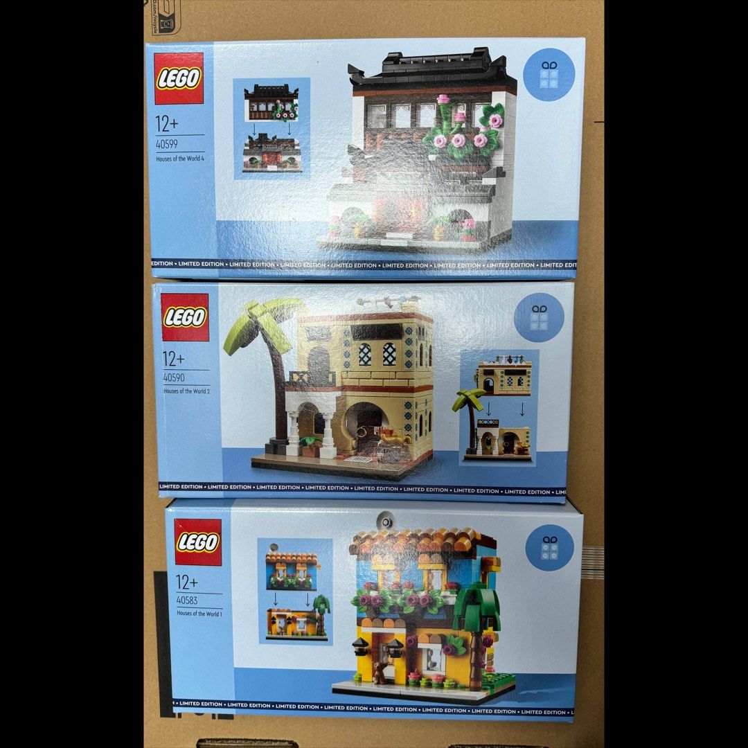 Lego house of the world 1 2 4 40583 40590 40599, 興趣及遊戲