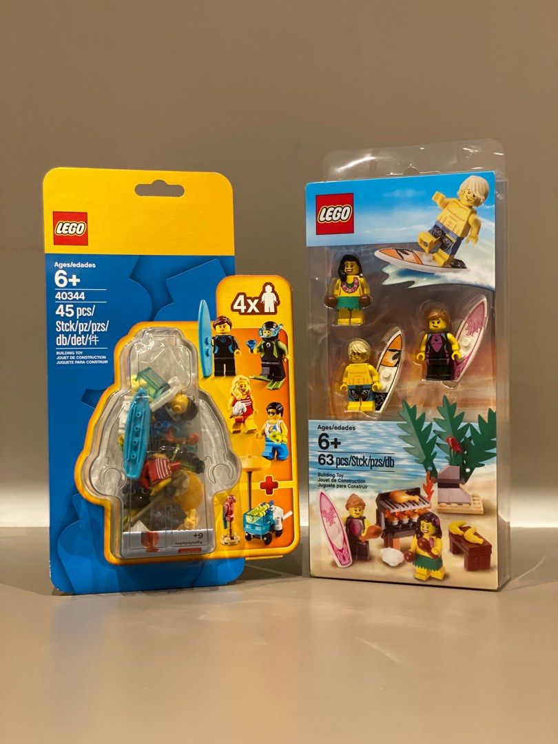 Lego summer minifigures sets set of 2 Hobbies Toys Toys