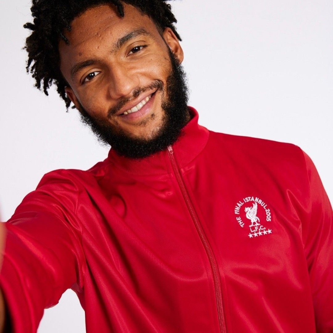 Liverpool fc walk new arrivals out jacket
