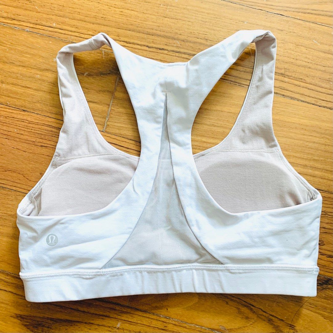 Lululemon Invigorate Bra White, Women's Fashion, Activewear on Carousell