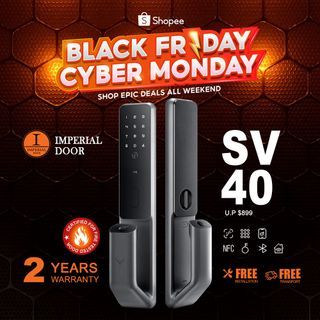 Lockin SV40 🔥 Fire Rated Digital Lock