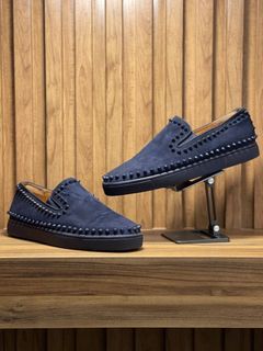 Louboutin Pik Slip Ons UK8 EU42