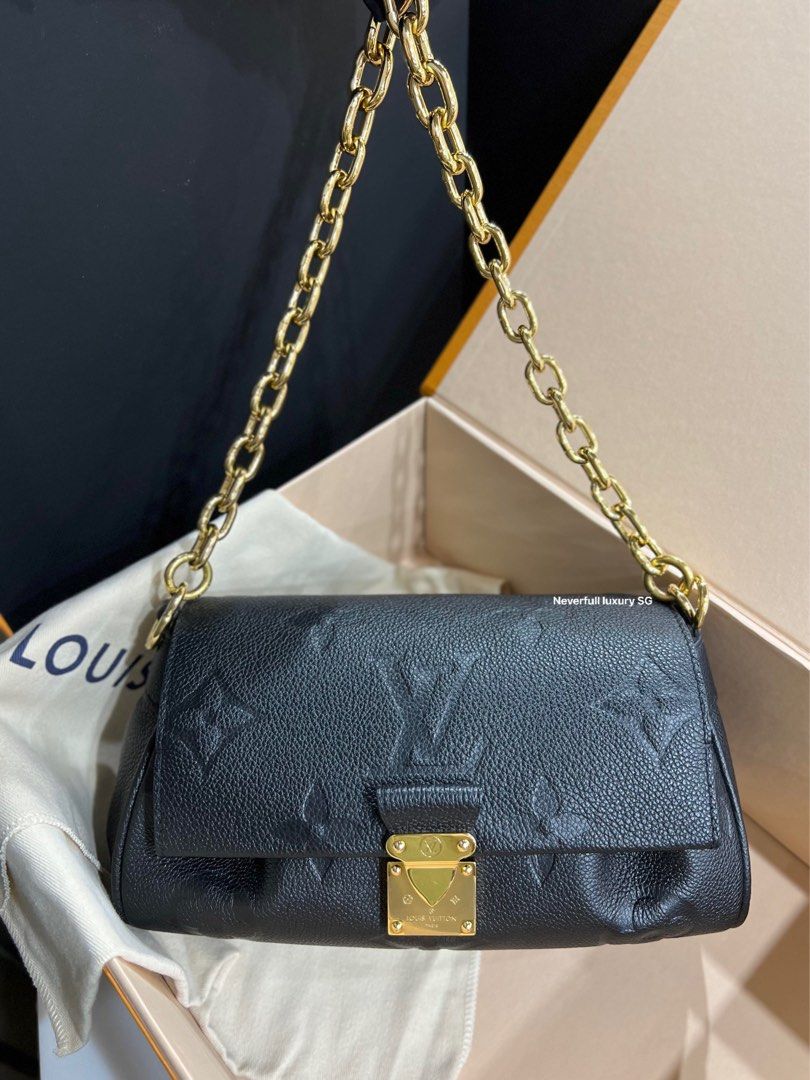 Louis vuitton black leather purse online