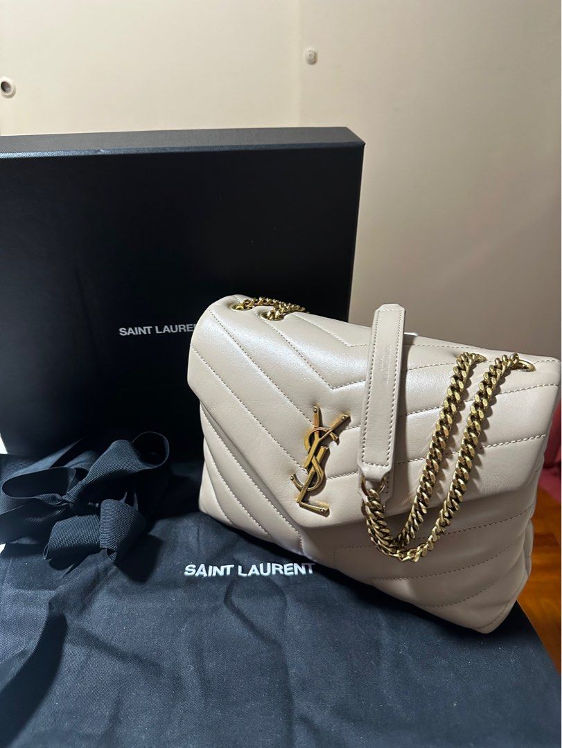 Yves saint best sale laurent loulou beige