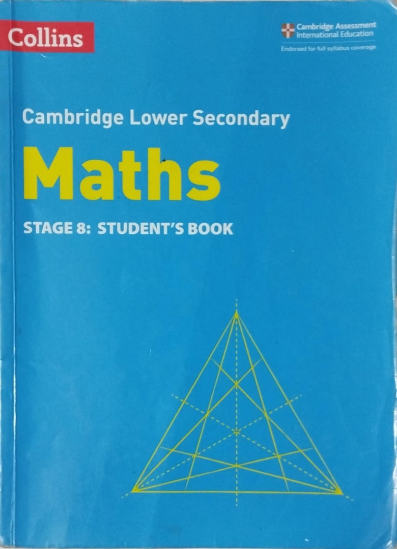 Lower secondary maths student s book stage 8 collins cambridge lower