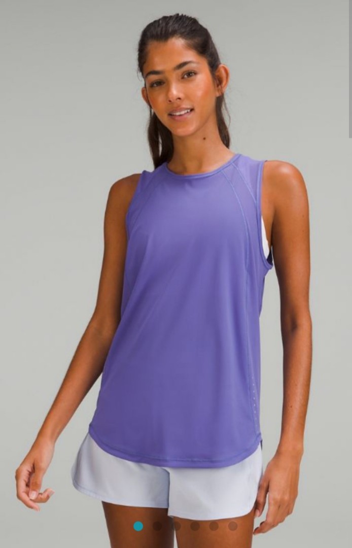 NEW Women Lululemon Sculpt Tank Top Lip Gloss Size 8 & 10